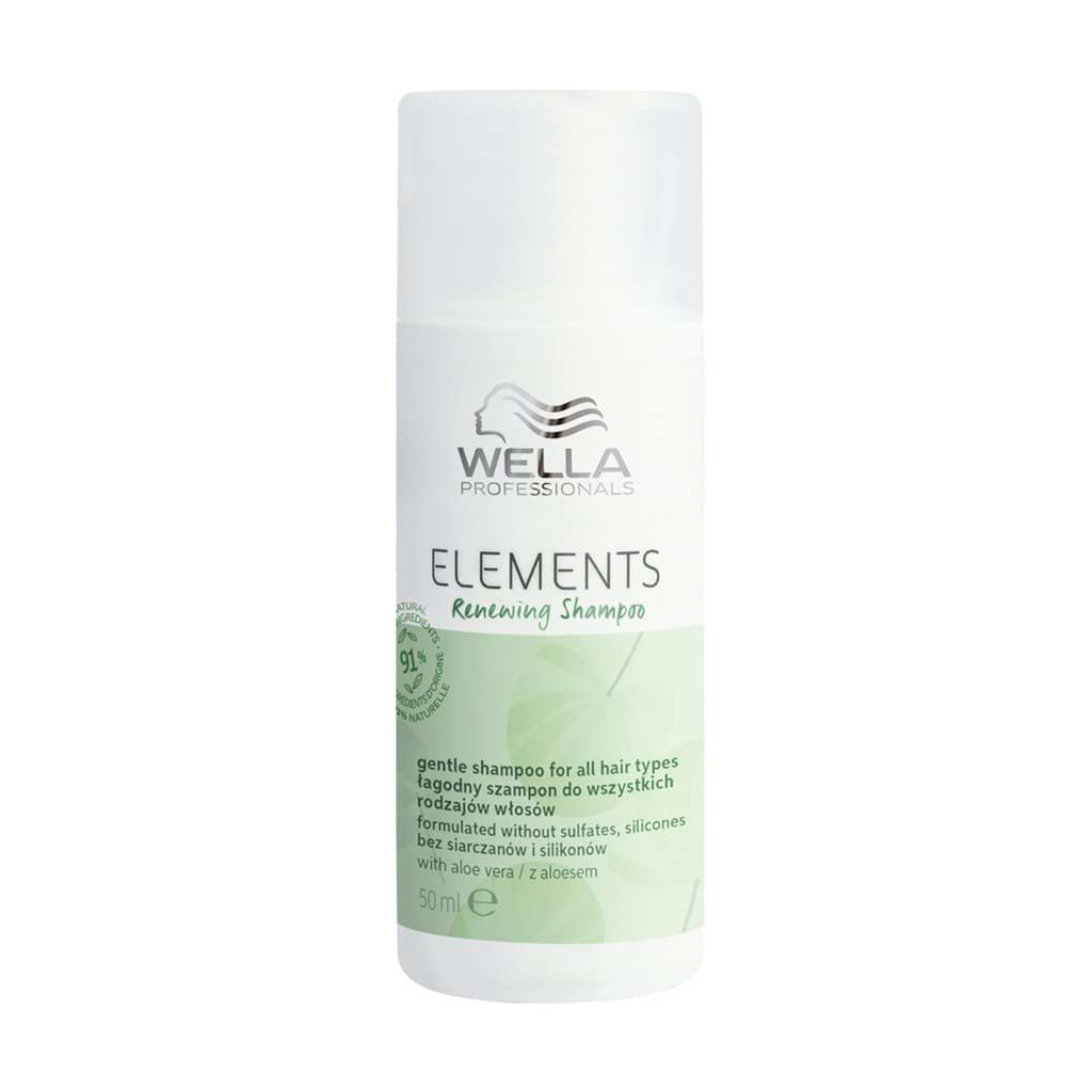 Безсульфатний шампунь Wella Professionals Elements Renewing Shampoo для всіх типів волосся, 50 мл